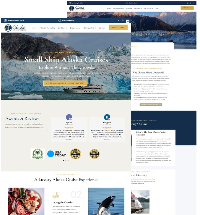 web design fort collins cruising yacht web design