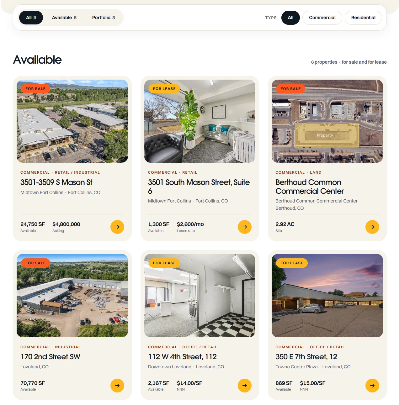 listing lantern listing grid